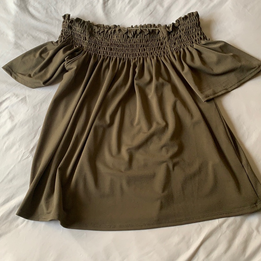 Smocked Off The Shoulder Top